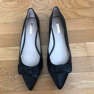 🆕 Louise Et Cie Black Leather Flats Size 11